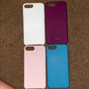 4 IPhone 8 Plus silicone cases